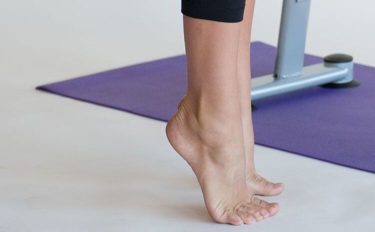 cvičenie na nohách na prevenciu kŕčových žíl